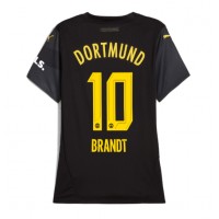 Camisa de time de futebol Borussia Dortmund Julian Brandt #10 Replicas 2º Equipamento Feminina 2024-25 Manga Curta